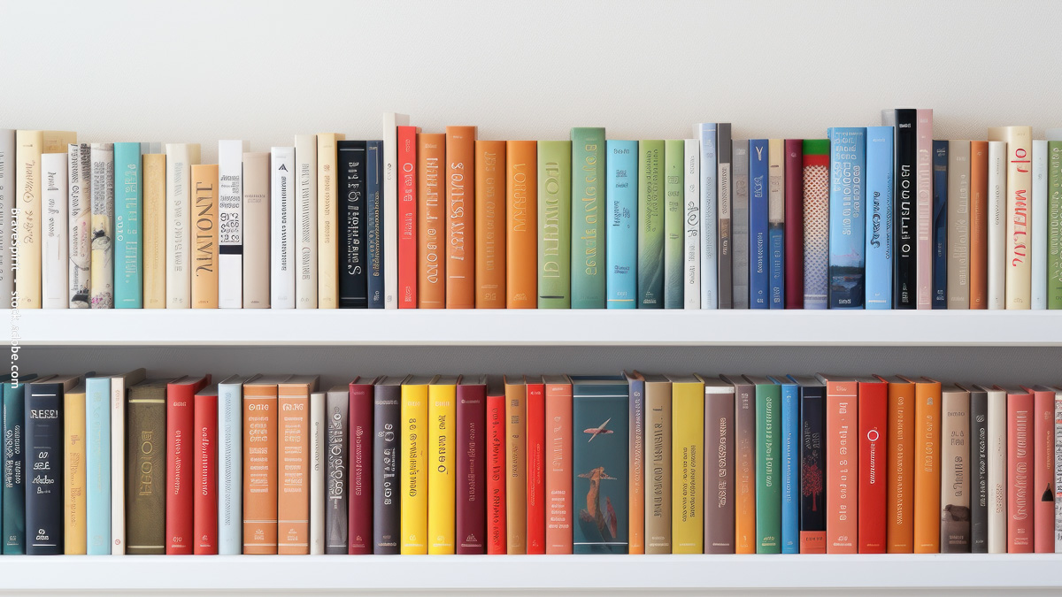 Étagère remplie de livres